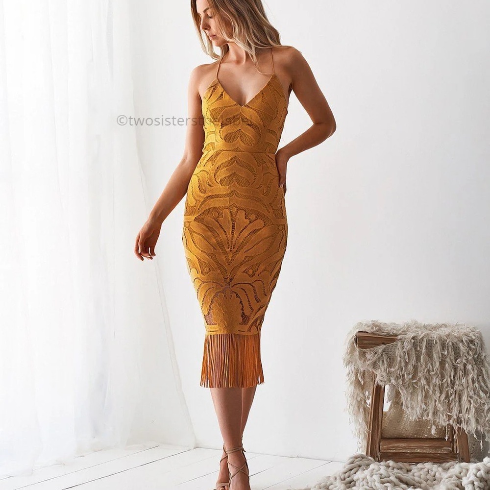 Twosisters the Label Khaleesi Dress in Mustard